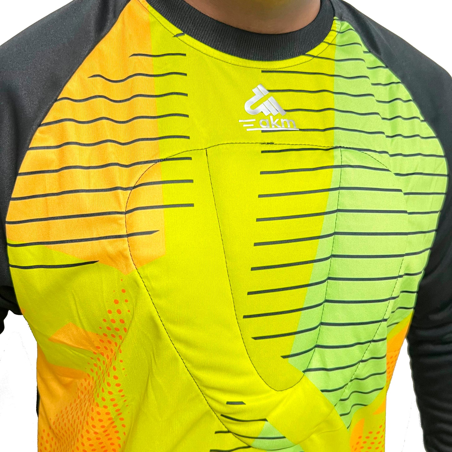 Buzo Portero Lycra Transfer AKM - Amarillo