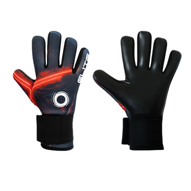 Guantes de arquero Elite Laser - Negro Rojo