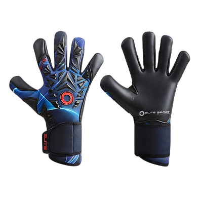 Guantes de Arquero Elite Quantum - Azul Negro Rojo