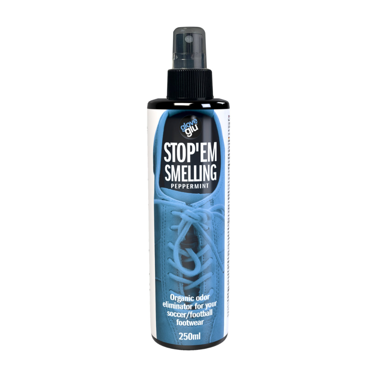Desodorante para guayos y guantes GloveGlu Stop 'Em Smelling Peppermint – producto