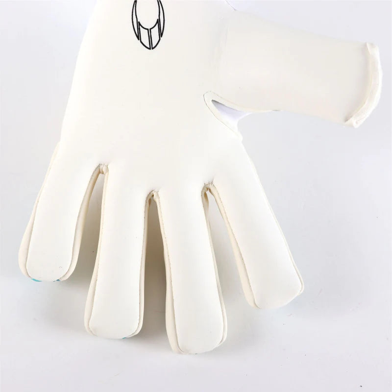 Guantes de arquero Ho Soccer Guerrero Pro Justice Ocean Blue - Blanco Azul