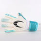 Guantes de arquero Ho Soccer Guerrero Pro Justice Ocean Blue - Blanco Azul