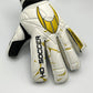 Guantes de arquero Ho Soccer Guerrero One NG Golden Team - Blanco Dorado