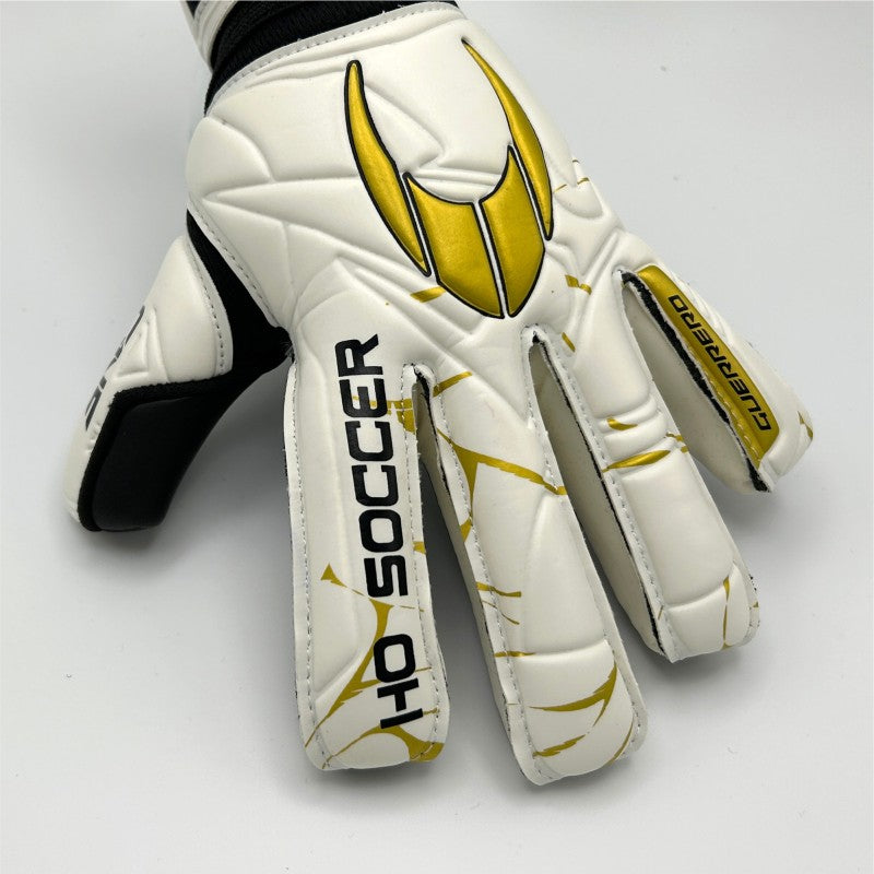 Guantes de arquero Ho Soccer Guerrero One NG Golden Team - Blanco Dorado
