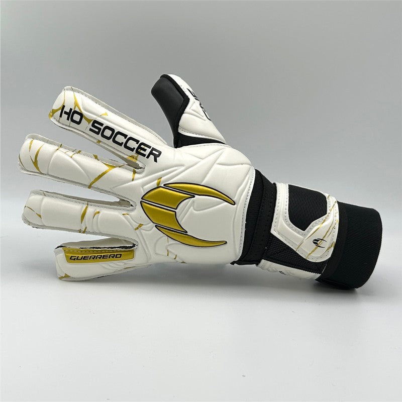 Guantes de arquero Ho Soccer Guerrero One NG Golden Team - Blanco Dorado