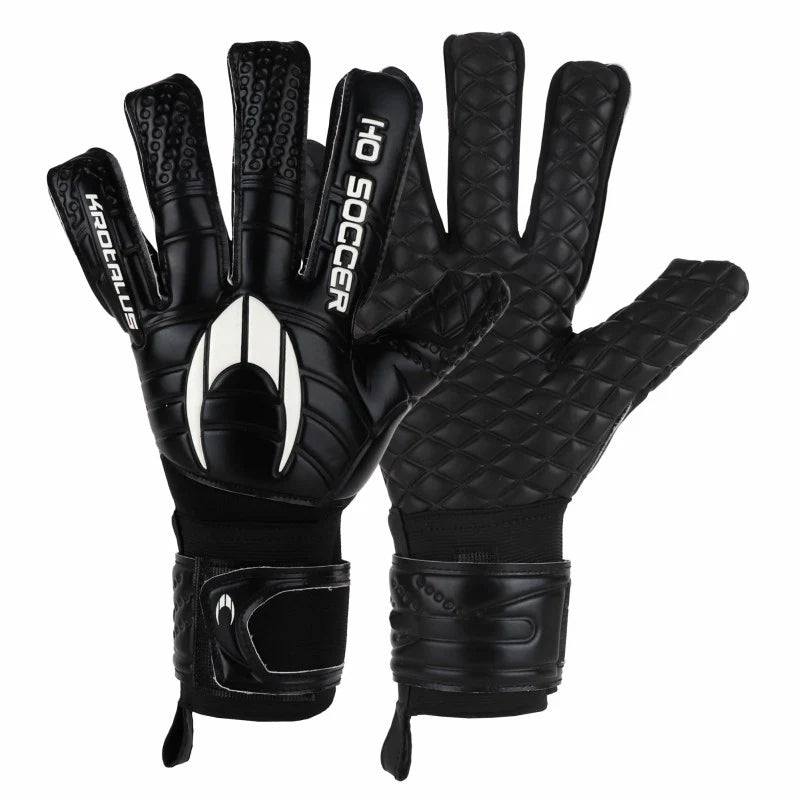 Guantes de Arquero HO Soccer Krotalus NG HardGround - Negro