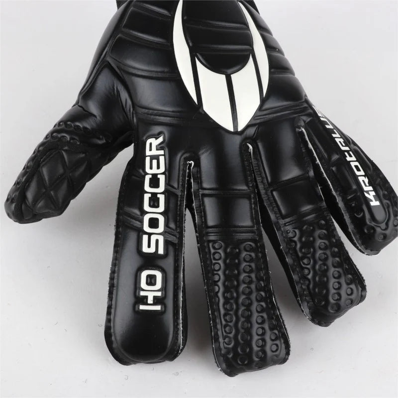 Guantes de Arquero HO Soccer Krotalus NG HardGround - Negro