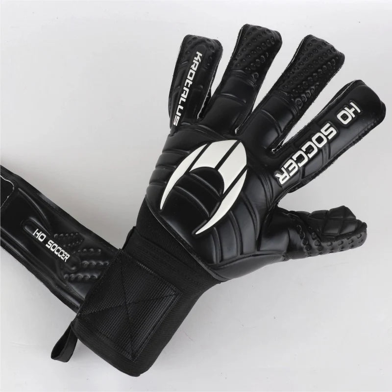 Guantes de Arquero HO Soccer Krotalus NG HardGround - Negro