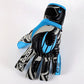 Guantes de arquero Ho Soccer One NG Ring Blue - Azul Negro Gris