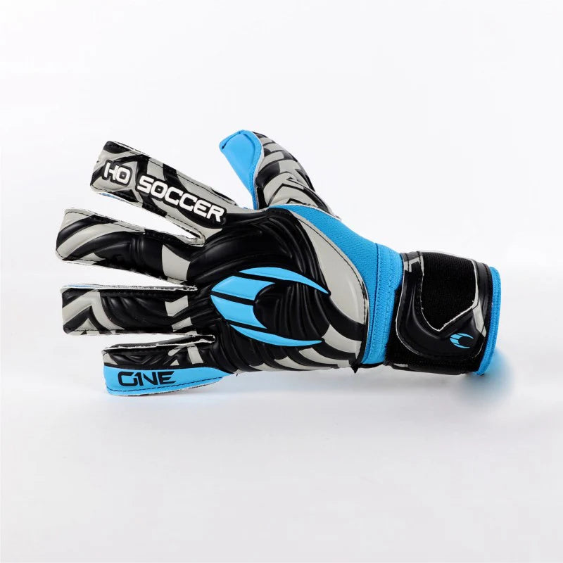 Guantes de arquero Ho Soccer One NG Ring Blue - Azul Negro Gris