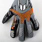 Guantes de arquero Ho Soccer SSG Kontrol Knit Tech Gris Naranja