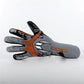 Guantes de arquero Ho Soccer SSG Kontrol Knit Tech Gris Naranja