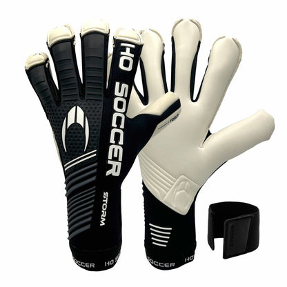 Guantes de arquero Ho Soccer Storm Black White - Negro