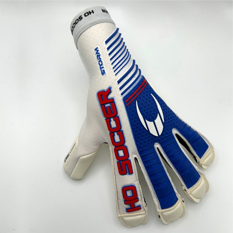Guantes de arquero Ho Soccer Storm White Blue