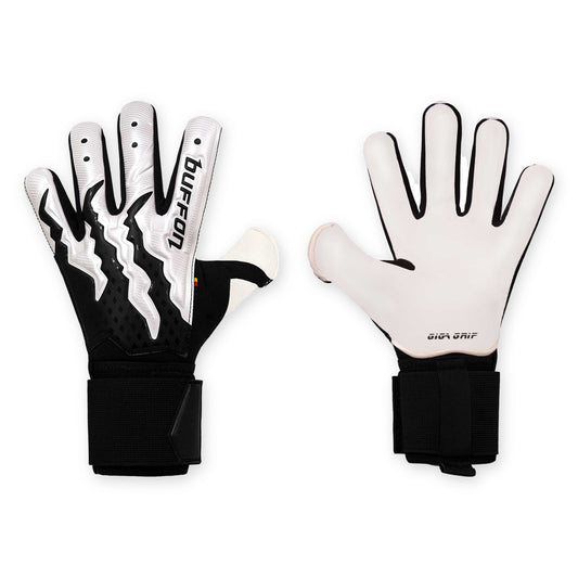 Guantes de arquero Buffon Cerbero Blanco – par: dorso y palma