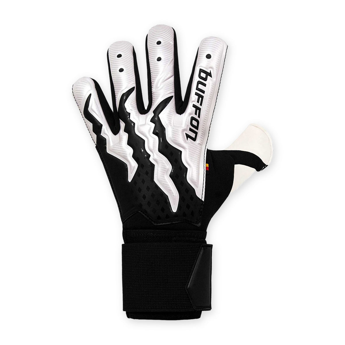 Guantes de arquero Buffon Cerbero Blanco – dorso