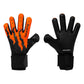 Guantes de arquero Buffon Cerbero Naranja – par: dorso y palma