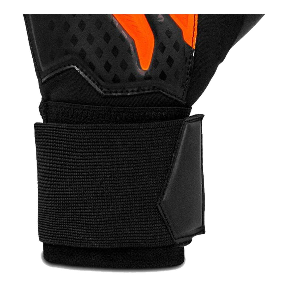 Guantes de arquero Buffon Cerbero Naranja – muñequera y cierre