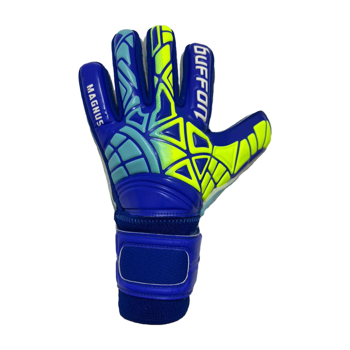 Guantes de arquero Buffon Magnus Azul – dorso
