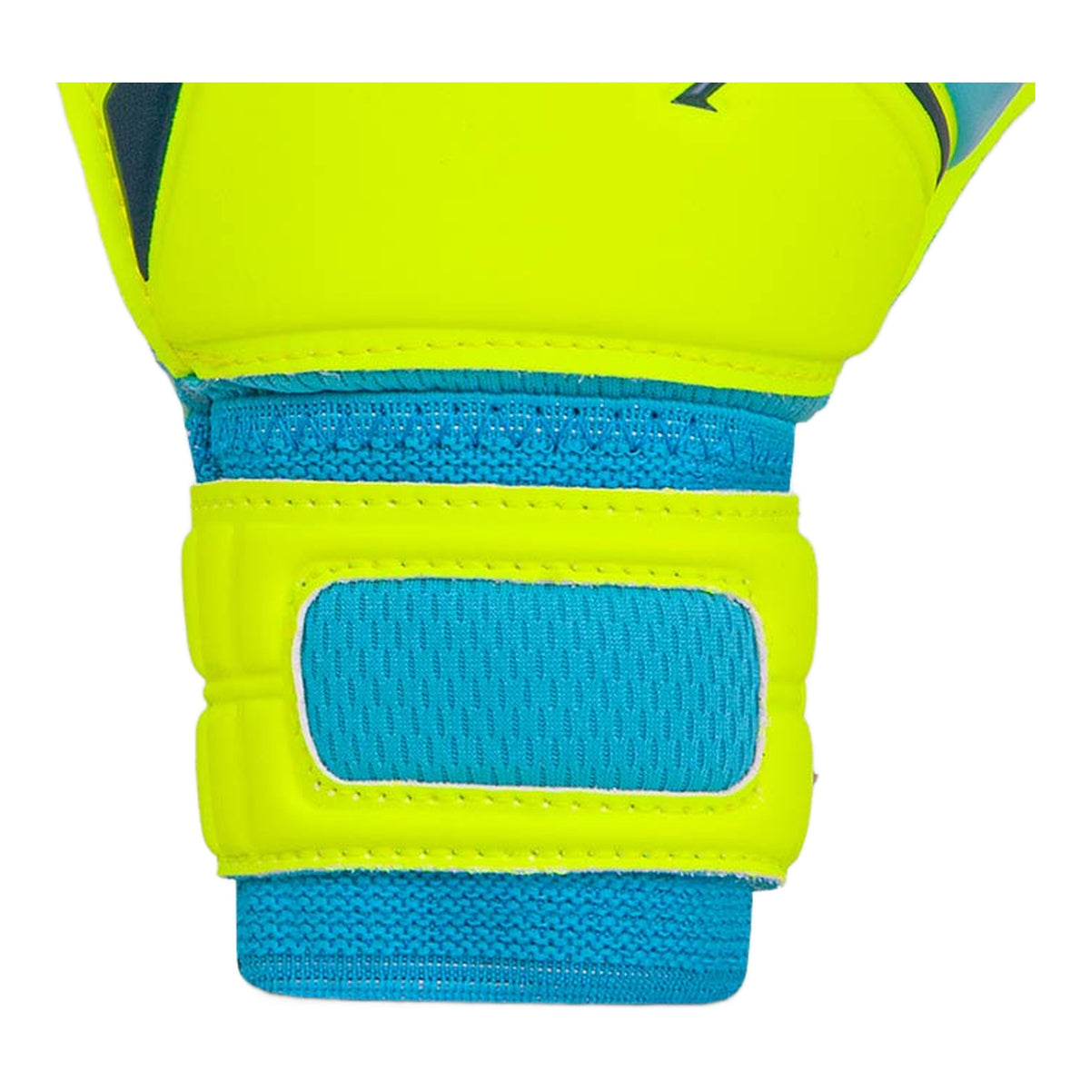 Guantes de arquero Buffon Maximus Amarillo Azul Menta – muñequera y cierre