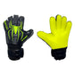 Guantes de arquero Buffon Spider Negro Neón – par: dorso y palma