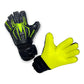 Guantes de arquero Buffon Spider Negro Neón – los dos guantes