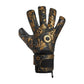 Guantes de arquero Elite Aztlan Negro Dorado – dorso