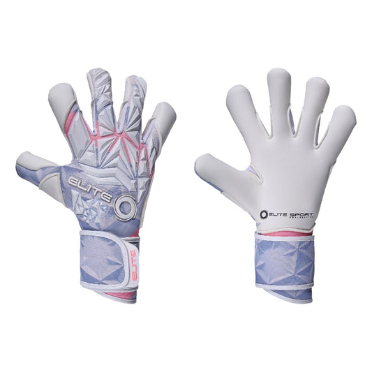 Guantes de arquero Elite Sakura Gris – par: dorso y palma