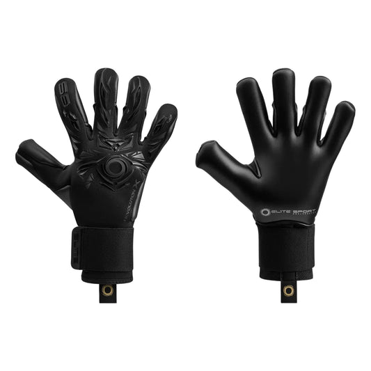 Guantes de arquero Elite Sport Revolution X Black – par: dorso y palma