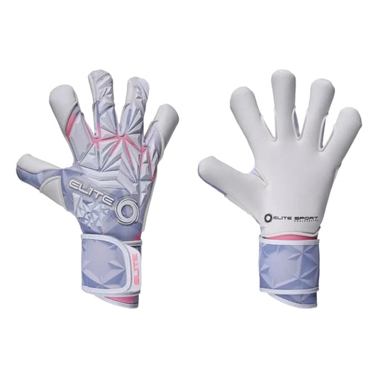 Guantes de arquero Elite Sport Sakura Gris – par: dorso y palma