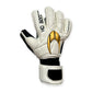 Guantes de arquero HO Soccer Guerrero Pro NG Golden Team Blanco Dorado – dorso