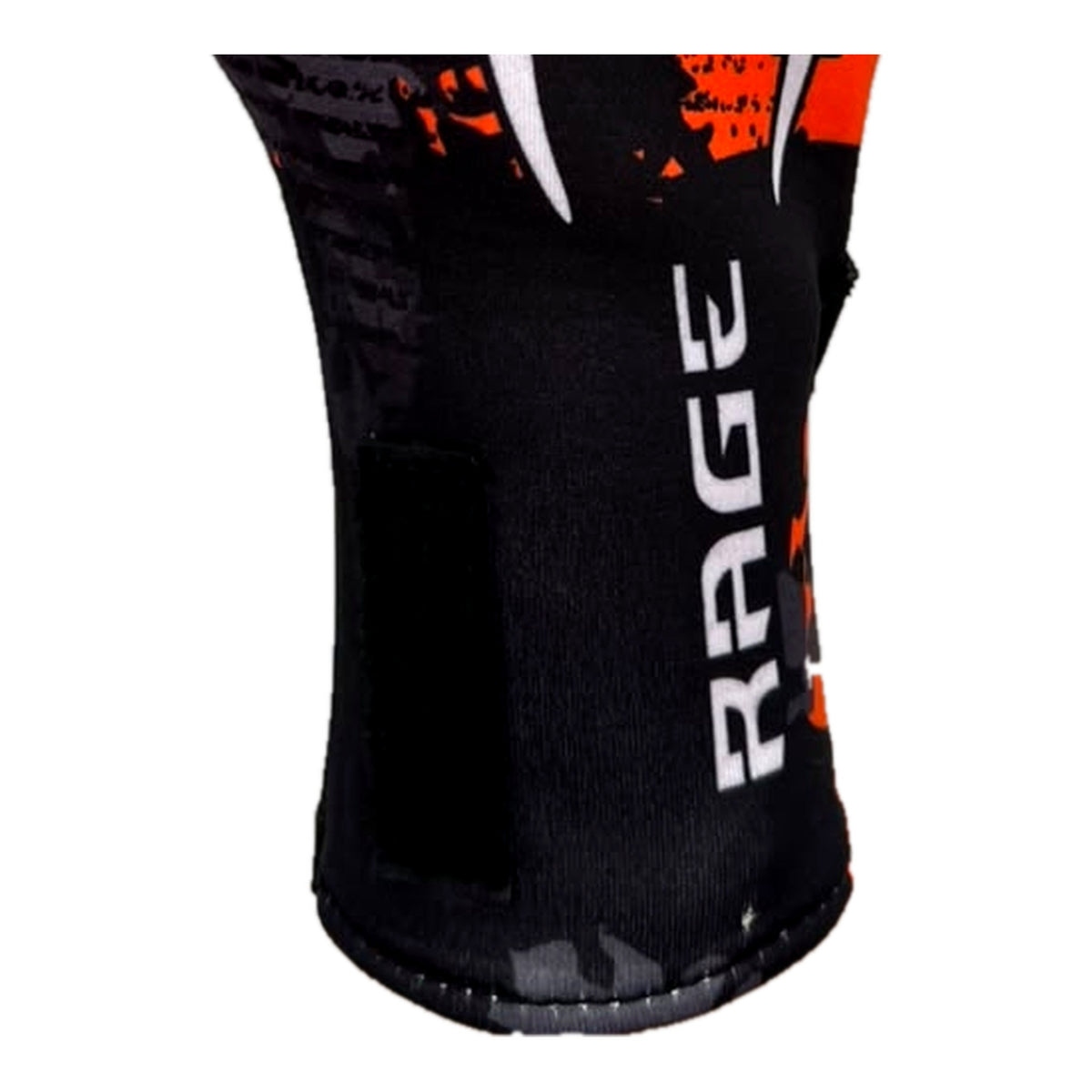 Guantes de arquero HO Soccer Kontrol Rage Orange Team Naranja Negro – muñequera y cierre