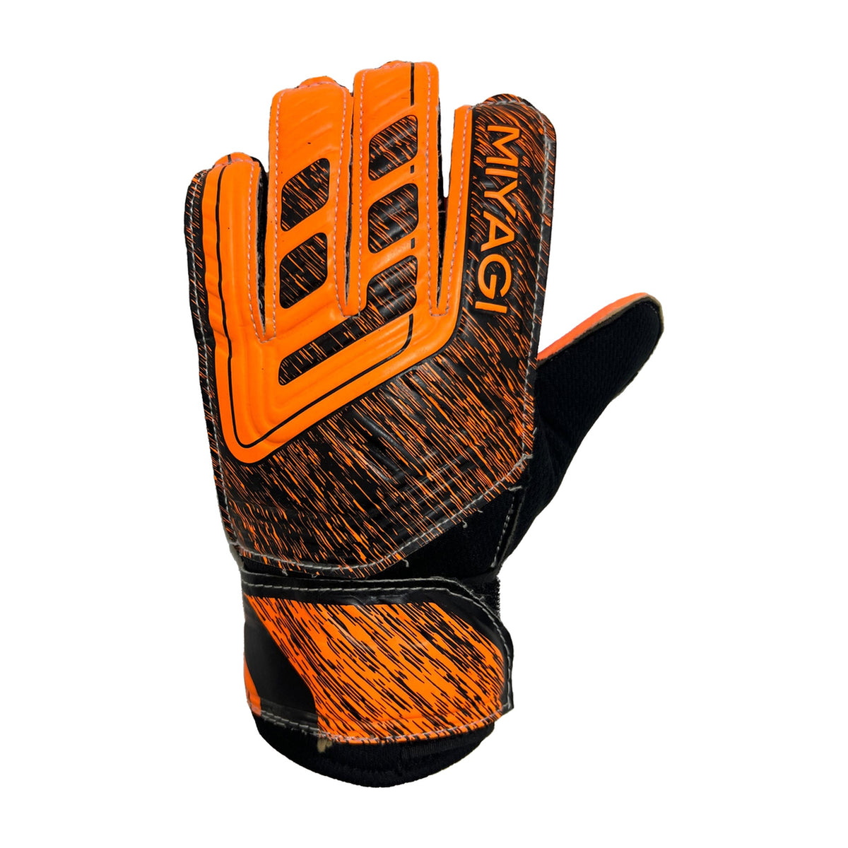 Guantes de arquero Miyagi Ace Niños Naranja – dorso