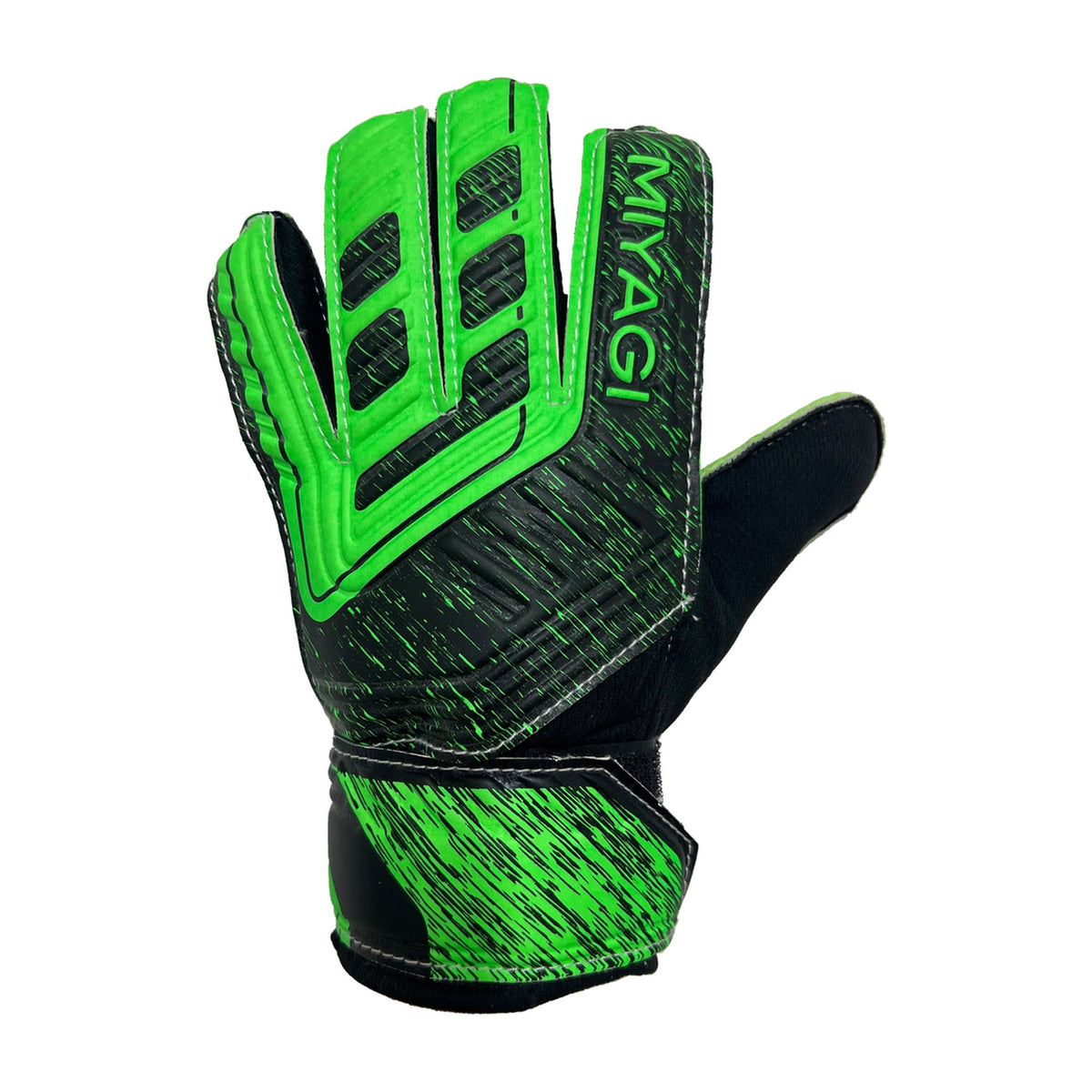 Guantes de arquero Miyagi Ace Niños Verde – dorso