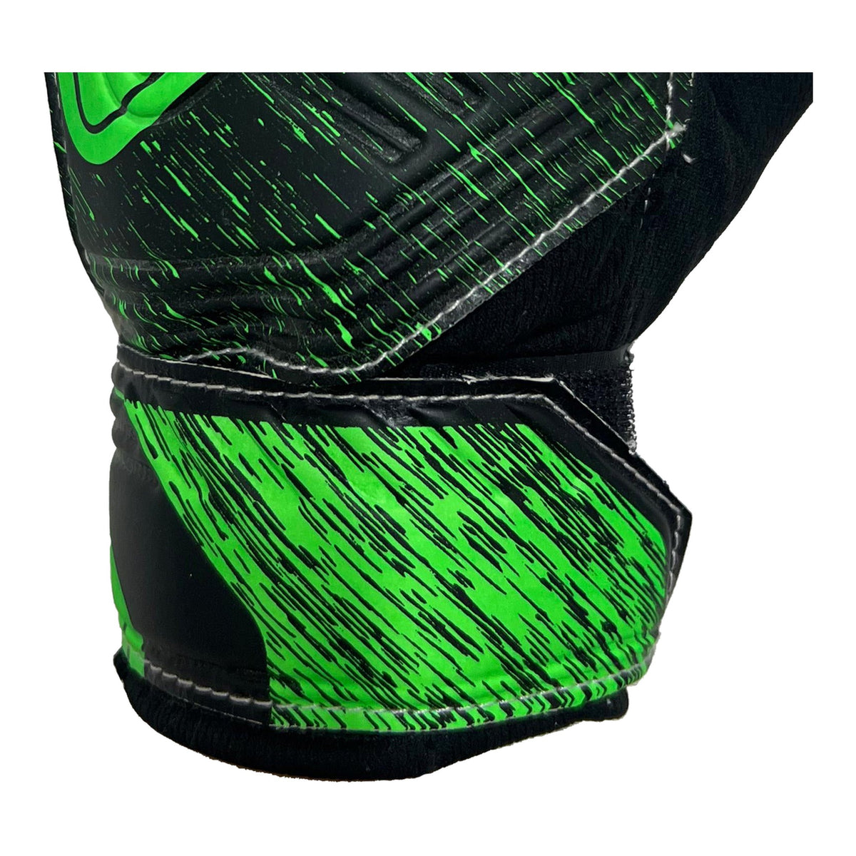 Guantes de arquero Miyagi Ace Niños Verde – muñequera y cierre