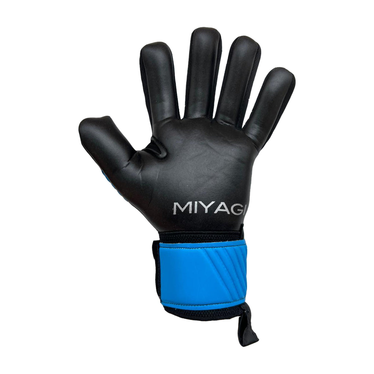 Guantes de arquero Miyagi Aqua Azul – palma