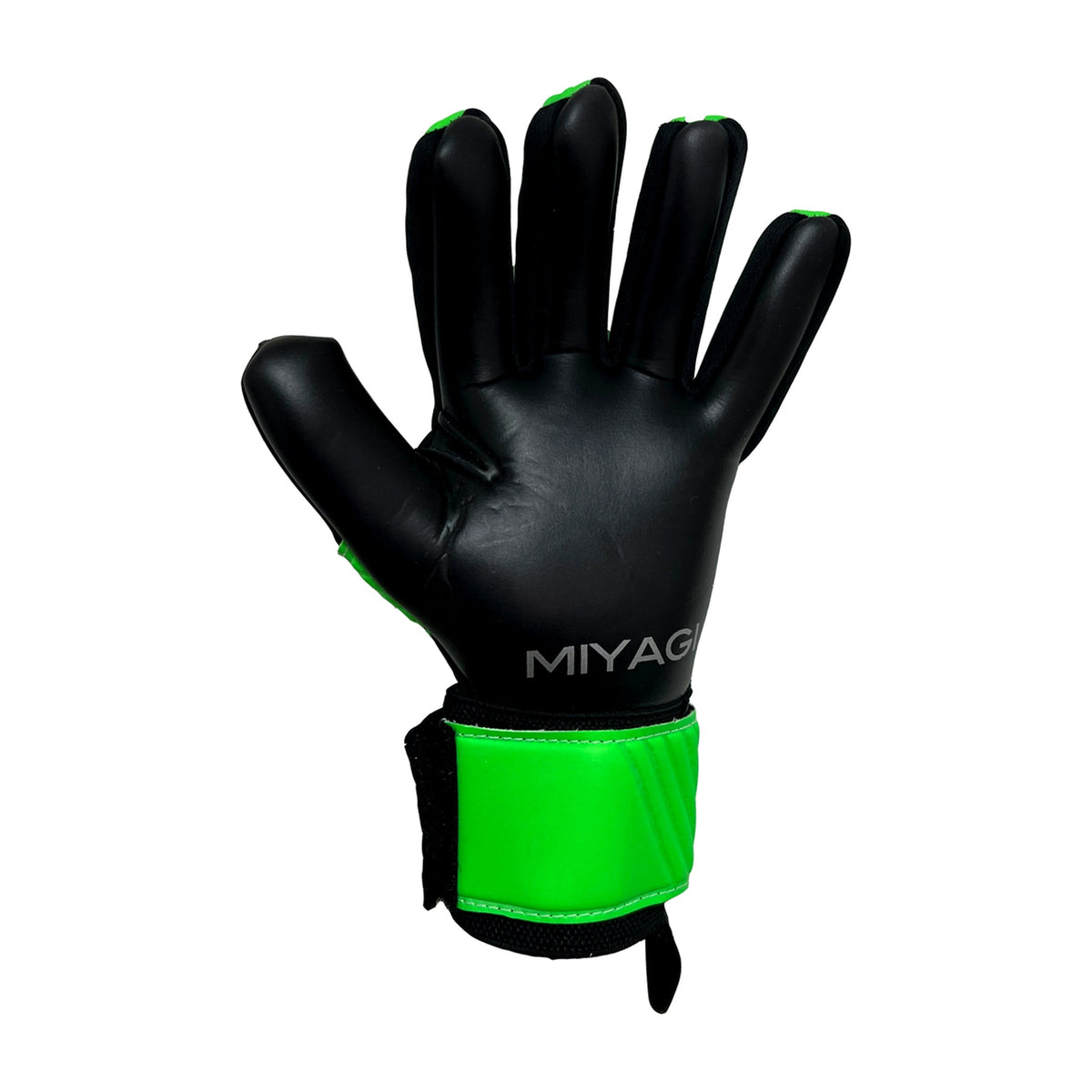 Guantes de arquero Miyagi Aqua Verde – palma