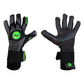 Guantes de arquero Miyagi Pro Meslier Negro Verde – par: dorso y palma