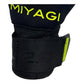 Guantes de arquero Miyagi Royal 2.0 Negro Verde – muñequera y cierre