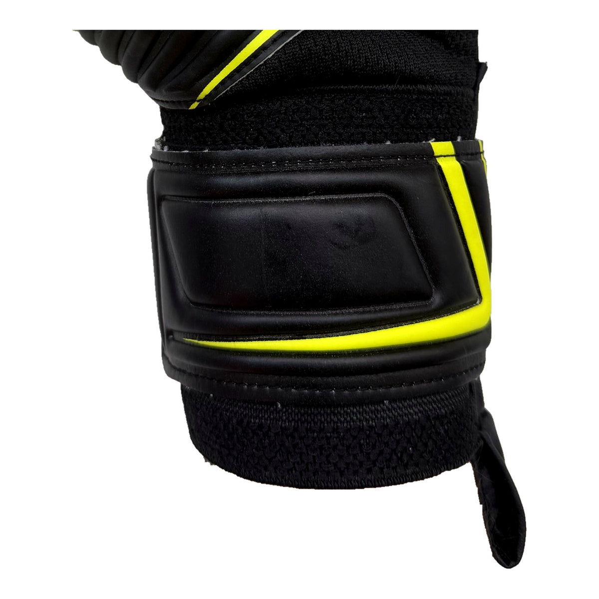 Guantes de arquero Miyagi Semipro MG051 Amarillo – muñequera y cierre