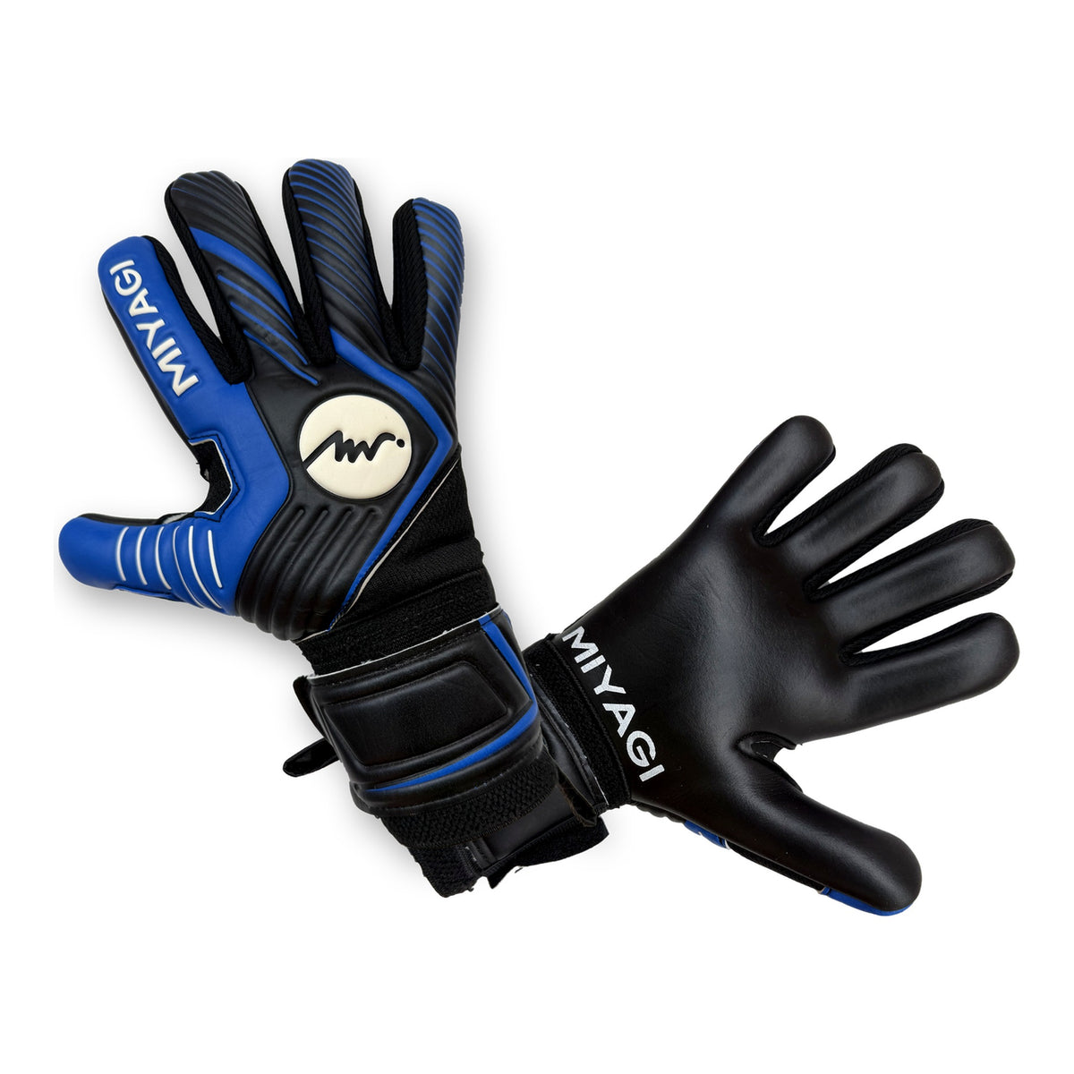 Guantes de arquero Miyagi Semipro MG051 Azul – los dos guantes