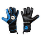 Guantes de arquero Miyagi Semipro MG051 Azul Claro – par: dorso y palma