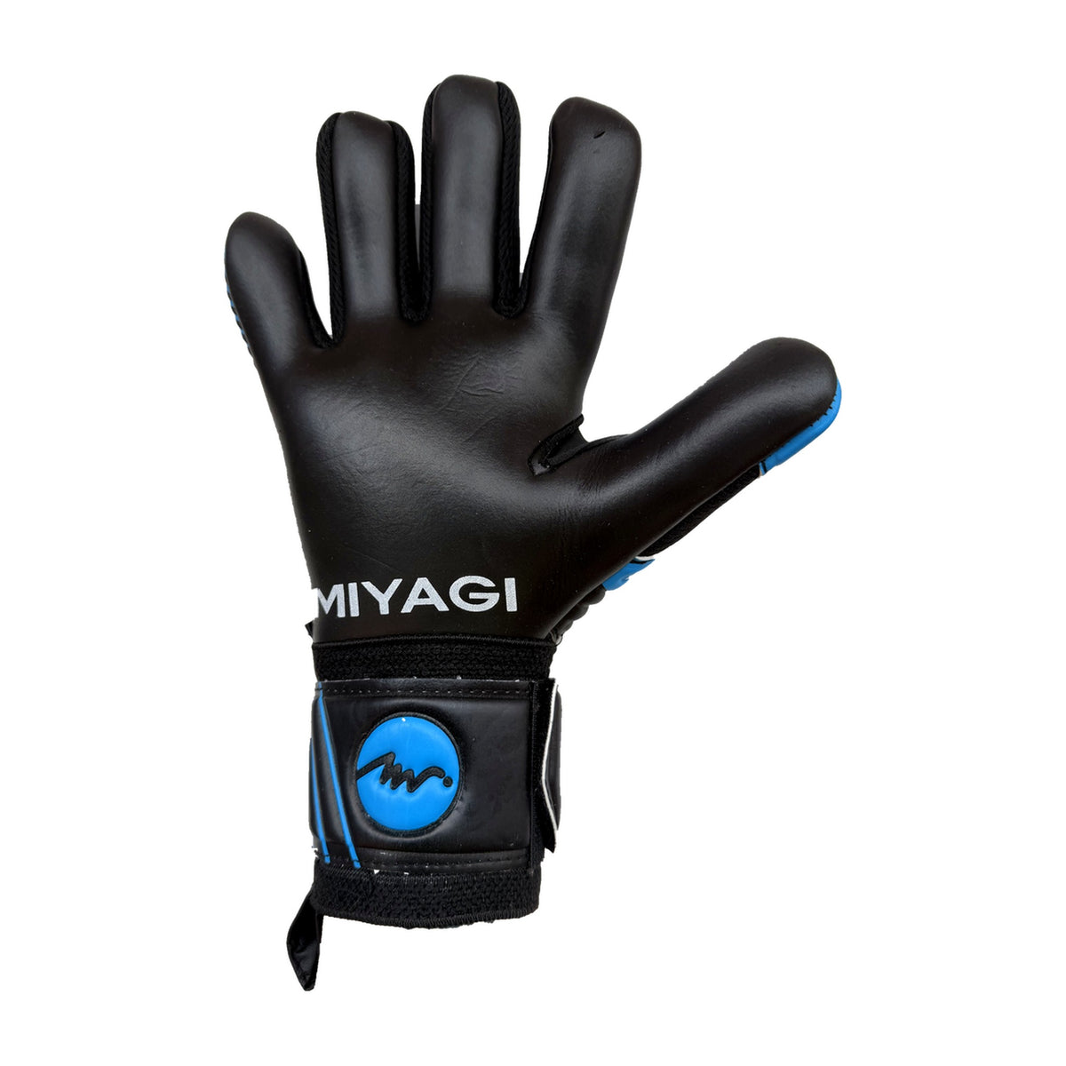 Guantes de arquero Miyagi Semipro MG051 Azul Claro – palma