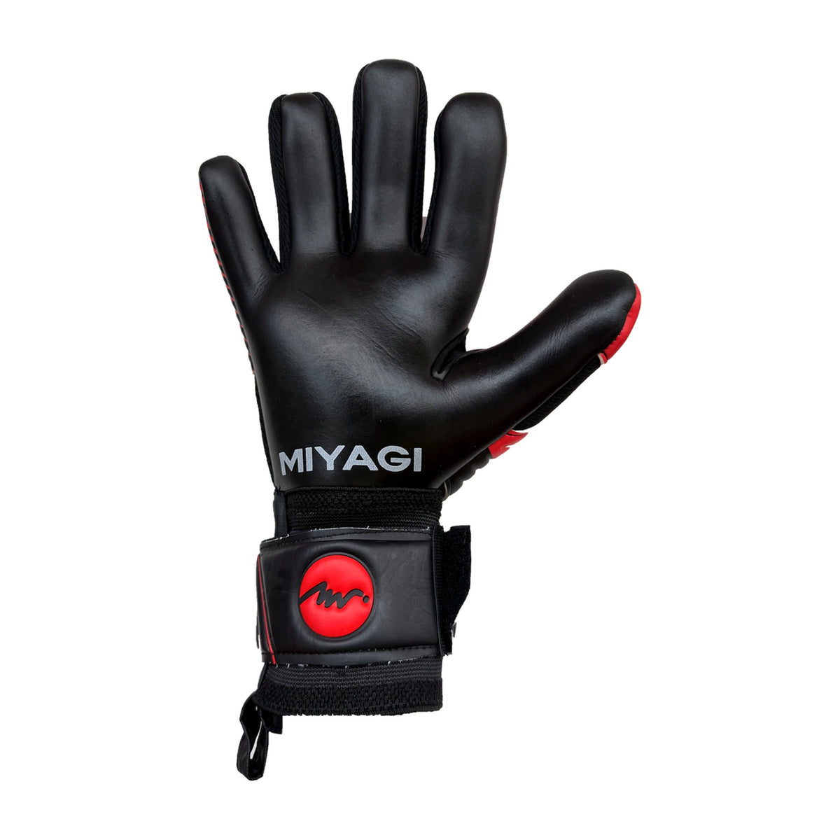 Guantes de arquero Miyagi Semipro MG051 Rojo – palma