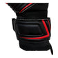 Guantes de arquero Miyagi Semipro MG051 Rojo – muñequera y cierre