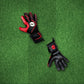 Guantes de arquero Miyagi Semipro MG051 Rojo – foto de ambiente