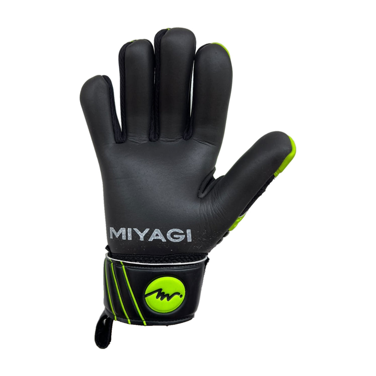 Guantes de arquero Miyagi Semipro MG051 Verde - palma