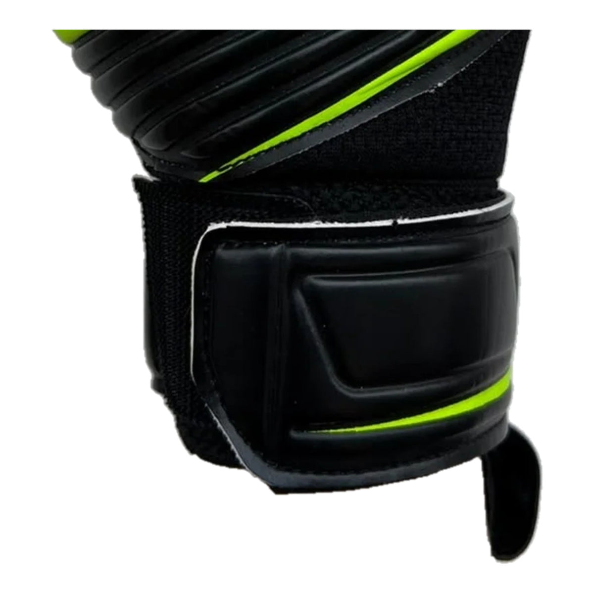 Guantes de arquero Miyagi Semipro MG051 Verde - muñequera y cierre