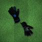 Guantes de arquero Miyagi Shadow Negro Azul – foto de ambiente