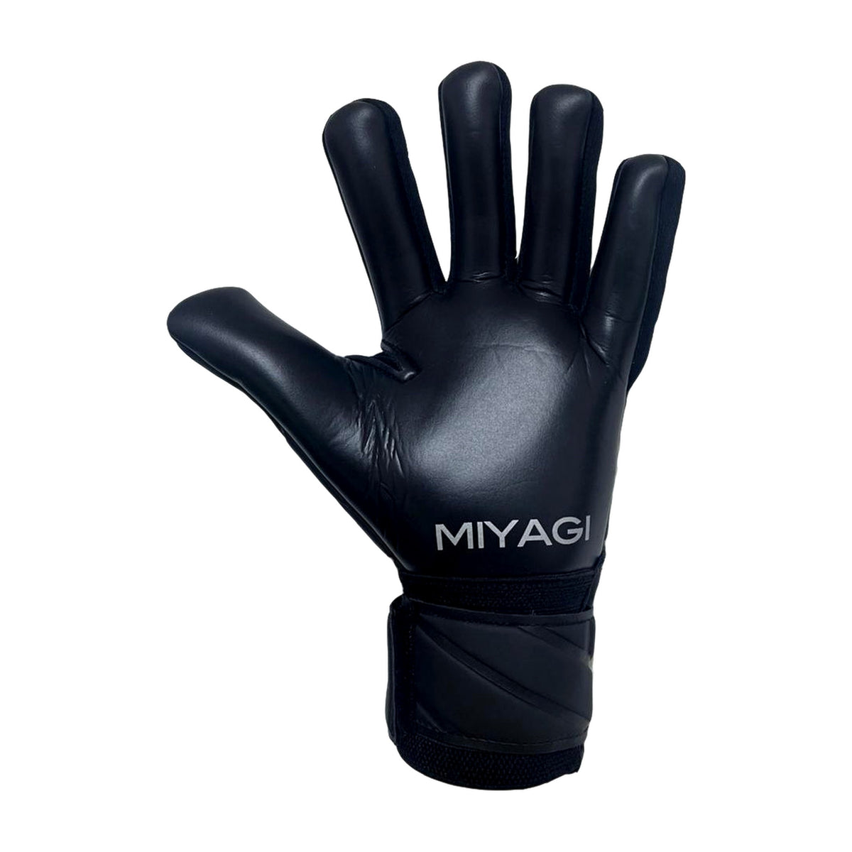 Guantes de arquero Miyagi Shadow Negro Naranja – palma